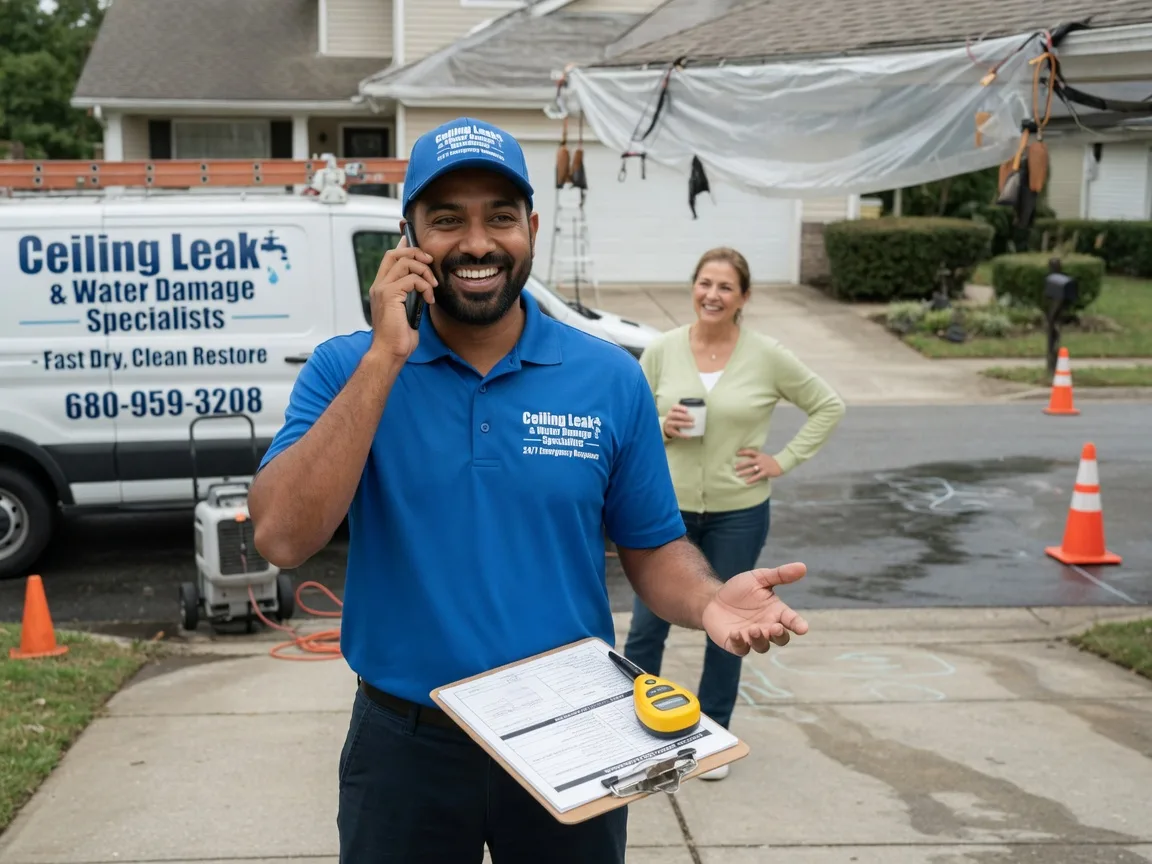 Ceiling Leak Cleanup Lyons, NY FAQs